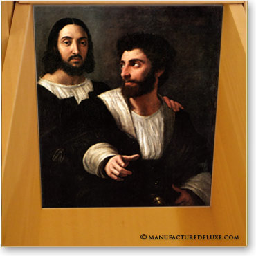Raphaël et un ami de Raffaello Sanzio