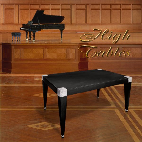HIGH TABLES. ART, DESIGN AND LUXURY